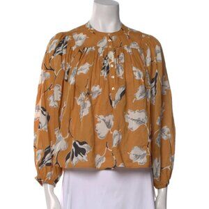 The Great Tale Top Yellow Floral Size 0